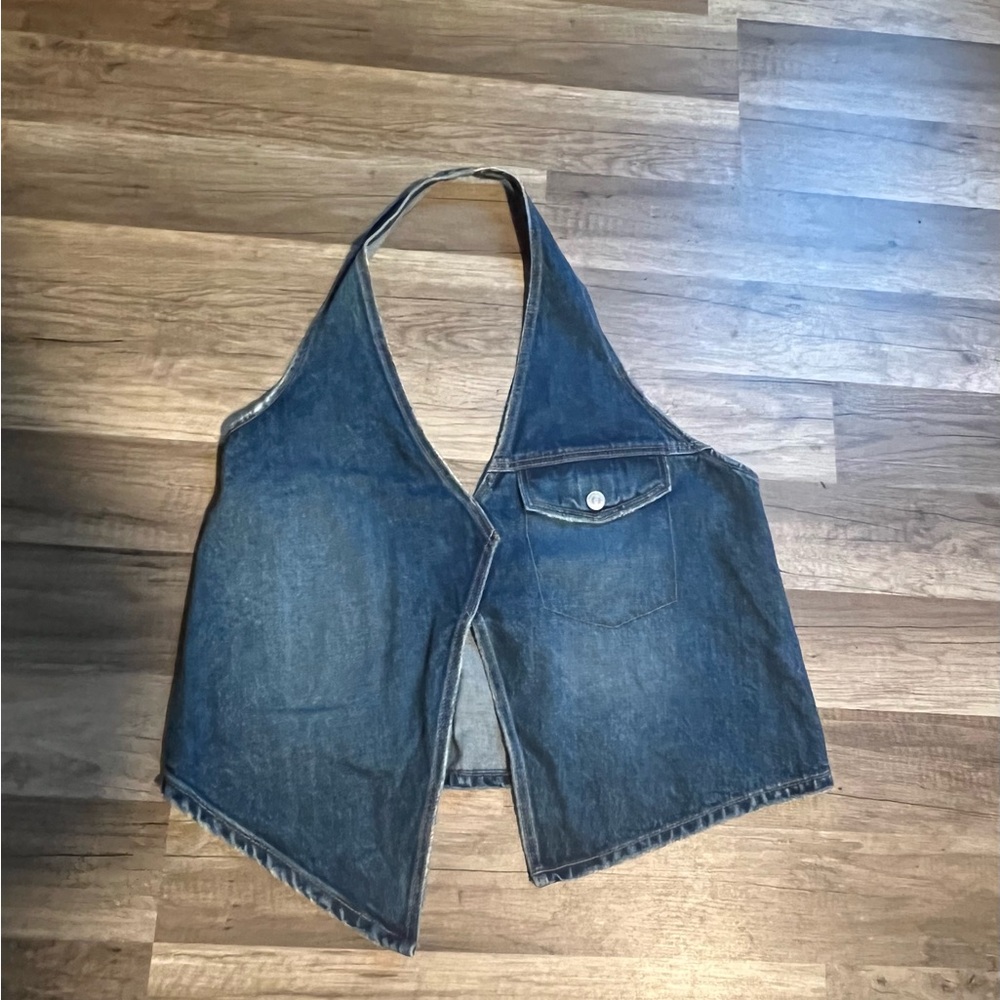 Zara Women’s Denim Halter Vest